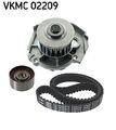 SKF Wasserpumpe + Zahnriemensatz VKMC 02209 passend für FIAT