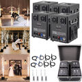 4x 750W Cold Spark Machine DMX Sparkular Funkenmaschine Hochzeit mit Flightcase