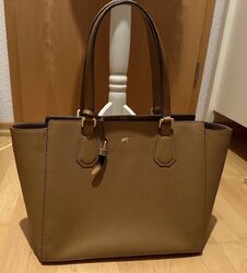 Shopper Damen Lederhandtasche Braun Büffel Neuwertig