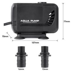 Teichpumpe Filterpumpe Garten Wasserpumpe Aquarium 1500/3000L Tauchpumpe 15-40W