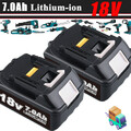 2X Akku 18V 7,0Ah BL1850 Für Makita Li-ion BL1830 BL1860 BL1850 BL1840 194205-3