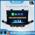 Für Opel Astra K 2015-2019 Android 14 Autoradio Carplay Stereo DSP IPS 6+128GB