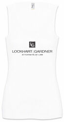 Gardner Damen Tank Top The Good Alicia Anwalt Wife Kanzlei Logo Symbol Firma