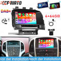 DAB+ Android 13 Autoradio 7'' Carplay Für Opel Astra J 64G WIFI GPS Navi Kamera