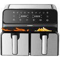 Heißluftfritteuse Fritteuse Air Fryer Friteuse 4in1 Minibackofen Dörrautomat