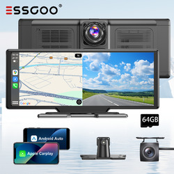 10 Zoll Neuestes Wireless Apple CarPlay & Android Auto MIT 4K Dashcam WIFI GPS