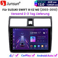 6+128GB Carplay Für SUZUKI SWIFT III EZ MZ 2003-2010 Android Autoradio GPS DAB+