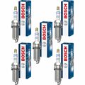 5x BOSCH Zündkerze Doppelplatin für Audi TT 8N3 1.8 T VW Golf IV Cabriolet 1E7