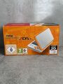 Nintendo New 2DS XL Handheld-Spielekonsole  WEIß/ORANGE  SEHR GUT mit OVP