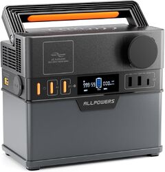 ALLPOWERS S300 Plus Tragbare Powerstation 288Wh Solargenerator für Camping Reise