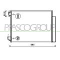 Kondensator Klimaanlage Prasco DA226C001 Prascoselection für Renault Dacia Smart