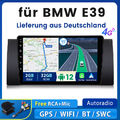 Android Auto Radio CarPlay GPS NAVI Für E39 5er GPS DAB+ 32G WIFI BT RDS USB SWC