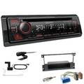 Kenwood Autoradio Spotify DAB Bluetooth Einbauset für Suzuki Ignis 2000-2003