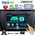 Android 13 Für VW Skoda Seat Autoradio Navigation Carplay GPS NAVI BT DAB+ 4+64G