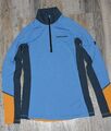 Peak Performance Base Layer Half Zip Top  Merino Wool Size S