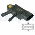 DELPHI Sensor, Abgasdruck DPS00021 für VOLVO OPEL SUZUKI