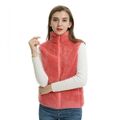 Damen Fleece Pelz Weste Jacke Ärmellos Winter Thermo Weste Körperwärmer