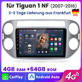 8Kern Android 13 Carplay Für VW Tiguan 5N 2007-2016 Autoradio 4+64G GPS NAVI DSP