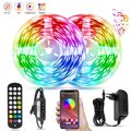 RGB LED Stripe 5m-30m Band Streifen Smart Home APP Lichtleiste Lichtband dimmbar