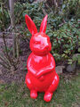  OSTERHASE OSTERN GARTENFIGUR GARTEN STATUE FIGUR DESIGNER DEKO 55 cm groß