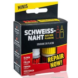 HG POWER GLUE MINIs Die Schweißnaht aus der Flasche - Profi-Reparatur-Kleber-Set