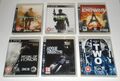 PS3 Playstation 3 Spiel Restposten Rouge Warrior Army of Two Call of Duty & mehr