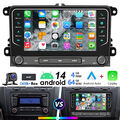 DAB+ Für Golf 5 6 Plus Touran Caddy Jetta Autoradio Android 14 4+64G Carplay GPS