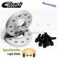 Eibach Pro-Spacer Spurplatten 40mm p.A. für Alfa Romeo Brera 939 :: 2006 >> 2011