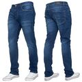 Kruze Slim Fit Jeans Herren Skinny Stretch Flex Denim Hose Pants alle UK Größen