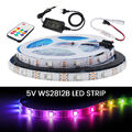 5V WS2812B LED Streifen Strip 1m-5m WS2812 RGB Leiste Licht 5050 Adressierbar