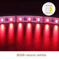 LED Stripe 12V 24V RGBW Streifen Warmweiß Kaltweiß 5050 Band Dimmbar Licht Kette