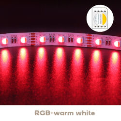 5m LED RGB RGBW Stripe Strip Streifen Band 5050 WIFI Controller Netzteil 12V 24V