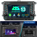 Android 13 64GB Autoradio Navi Für VW Passat CC Golf 5/6 Tiguan Jetta Skoda SEAT