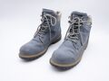 Tom Tailor Damen Schnürstiefelette Stiefelette Boots blau Gr. 41 EU Art. 3191-30