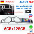 8.8" Carplay Android13.0 Autoradio Für Audi A6 C6 4F MMI 3G 2010-2012 DAB 6+128G