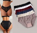 3er Set Slip Baumwolle Unterhose Spitze Sexy Unterwäsche Spitzenslips (uh22) NEU