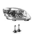 Scheinwerfer rechts H7/H7 chrom für Skoda Roomster Fabia II Combi inkl. Lampen