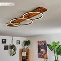 Flur Dielen Leuchten LED Decken Lampen Wohn Schlaf Zimmer Raum Beleuchtung Holz