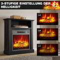 Elektrokamin Elektrischer Kamin Heizlüfter Stand Ofen Heizung Heizgerät OYAJIA®