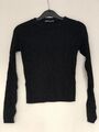 Bershka Damen Rollkragenpullover,Damen Rolli, Pulli,Strick,Oberteil ,schwarz 