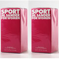 Jil Sander Sport for Women - EDT Eau de Toilette 100ml - 2x