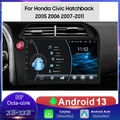 9" Android 13 CarPlay Für Honda Civic VIII 2006-2011 Autoradio GPS Navi DAB+ DSP