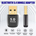 USB Bluetooth 5.4 Adapter PC Dongle Stick für PC Laptop Wireless Maus Tastatur