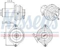 NISSENS AGR-Ventil passend für Smart Fortwo Coupe 0.8 CDI 1.5