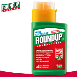 Roundup Unkrautfrei 250 ml Express Konzentrat Brennnessel Vogelmiere Ehrenpreis