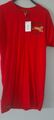 Superdry Damen T-Shirt-Kleid Aus Bio-Baumwolle Rot Gr.XS /S Mit Etikette 