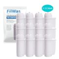 1-12 FilWas Wasserfilter passend für Siemens EQ3 EQ5 EQ6 EQ6 Plus EQ7 EQ8 EQ9