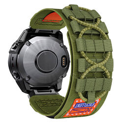 Für Garmin Fenix 3 HR 5 5X Plus 8 E 7 7X 6 6X Epix Pro Nylon Armband Quick Fit