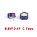 Farad-Kondensatoren 5.5V 0.1F/0.22/0.33/0.47~1.5F Goldcap Superkondensator Typ C