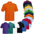 Fruit of the Loom 65/35 PIQUE Herren Polo Shirt Größe S bis 5XL